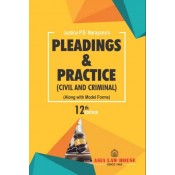 Asia Law House's Pleadings and Practice (Civil & Criminal) by Justice P. S. Narayana